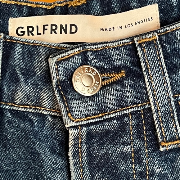 GRLFRND The Karolina High Rise Straight Crop Jeans - Picture 7 of 15